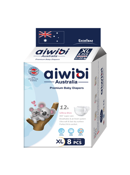 Tã dán em bé cao cấp Aiwibi 07 -XL8x20