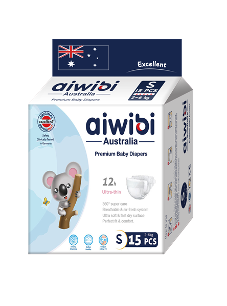 Tã dán em bé cao cấp Aiwibi 07 -S15x20