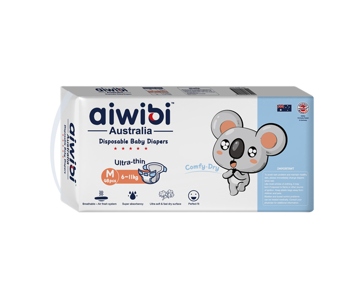 Tã dán em bé cao cấp Aiwibi 06 -M48x6