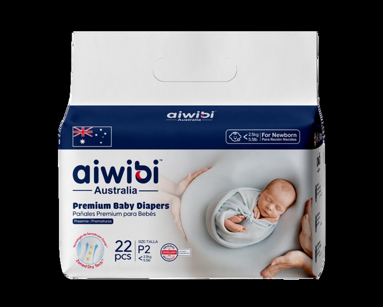 Tã dán cao cấp cho bé sinh non Aiwibi 07-PRE22x16