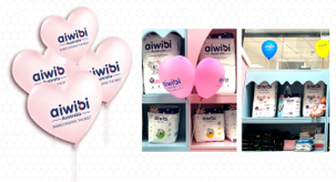 Bong bóng Aiwibi đủ màu