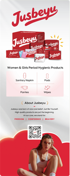 (Hàng tặng) Banner cuốn Jusbeyu