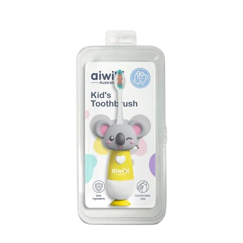 Bàn chải đánh răng em bé Aiwibi (Vàng)