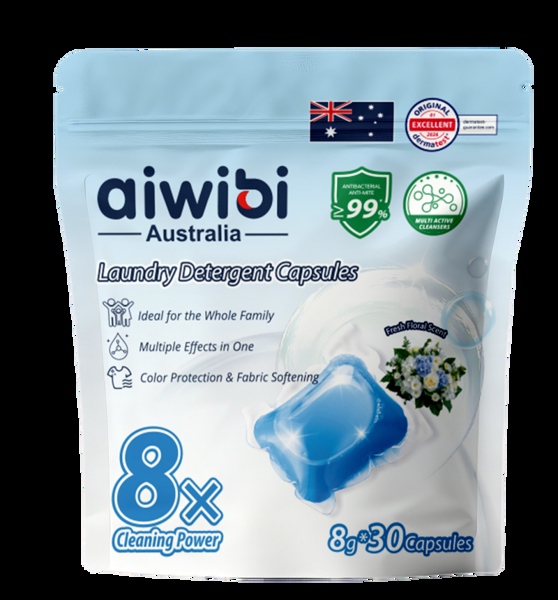 Viên giặt Aiwibi hương hoa tươi mát 8g*30viênx56