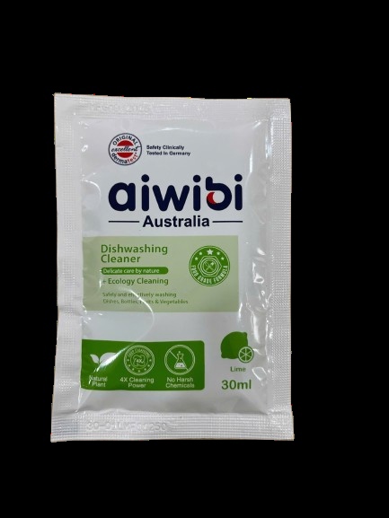 (Hàng tặng) Gói dùng thử Nước rửa hữu cơ Aiwibi 30mlx250-hương Chanh