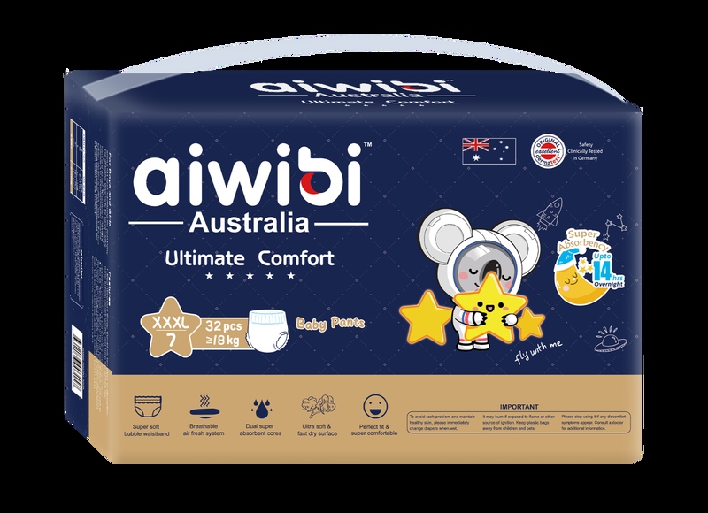 Tã quần em bé cao cấp Aiwibi 18 -XXXL32x5