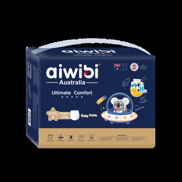 Tã quần em bé cao cấp Aiwibi 18 -XXXXL30x5