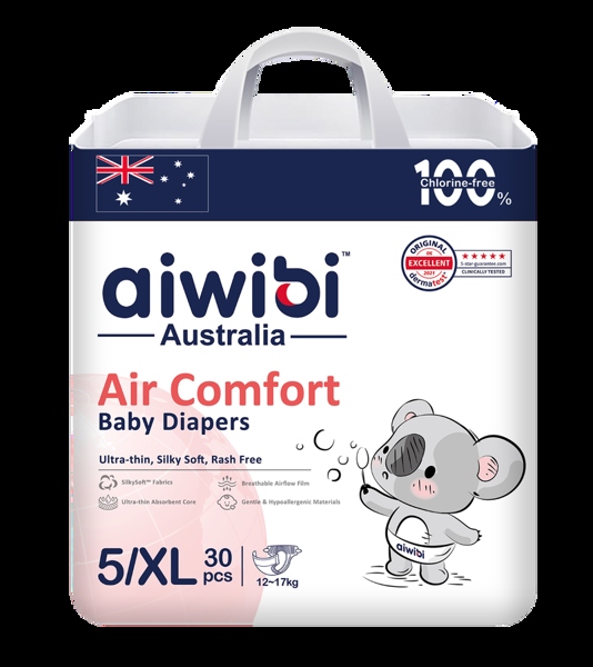 Tã dán em bé cao cấp Aiwibi Air Comfort 07A -XL30x3