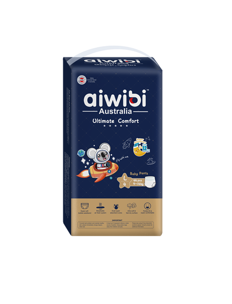 Tã quần em bé cao cấp Aiwibi 18 -L44x5