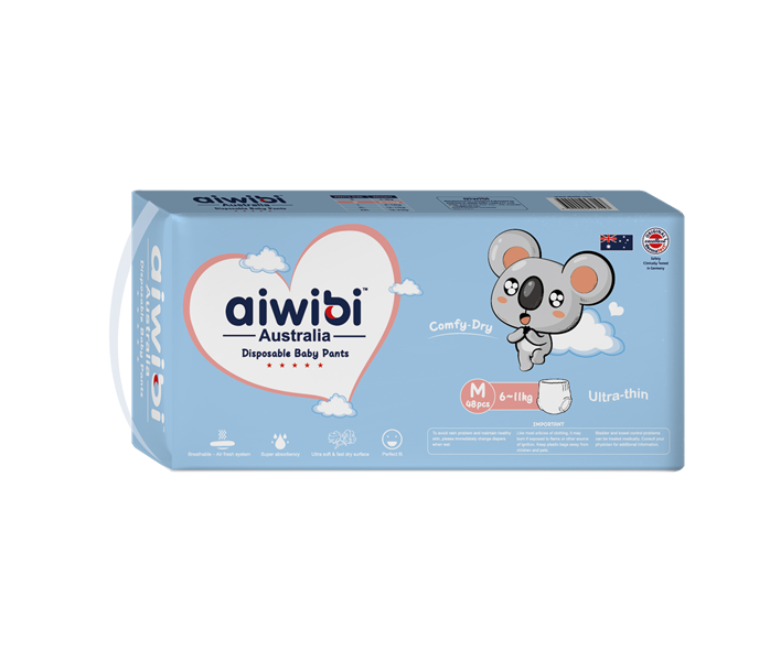 Tã quần em bé cao cấp Aiwibi 16 -M48x3