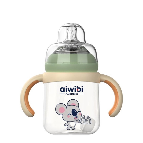 Bình sữa cho bé Aiwibi 240mlx60 - Green