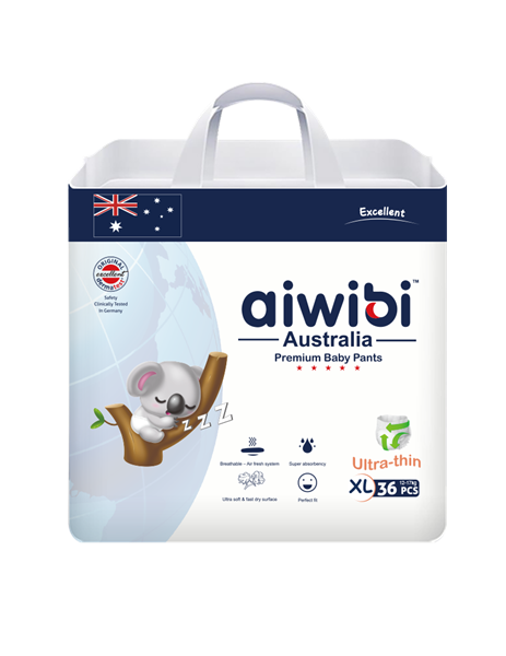 Tã quần em bé cao cấp Aiwibi 26A -XL36x3